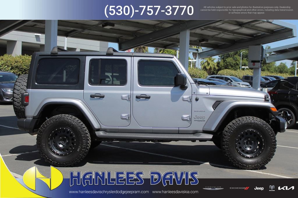 Used 2020 Jeep Wrangler Unlimited Sahara image 5