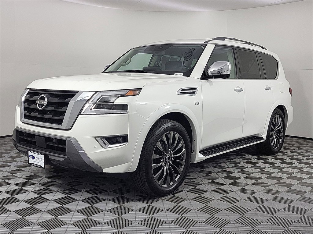 Used 2022 Nissan Armada Platinum w/ Captain's Chairs Package