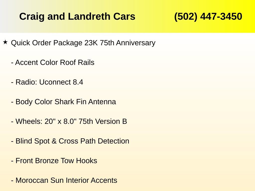 Used 2016 Jeep Grand Cherokee Limited 75th Anniversary image 15