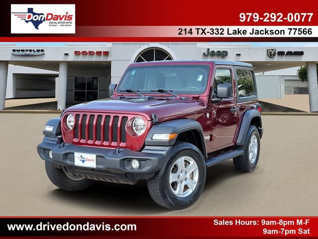 Used 2021 Jeep Wrangler Sport AWD/4WD image 1