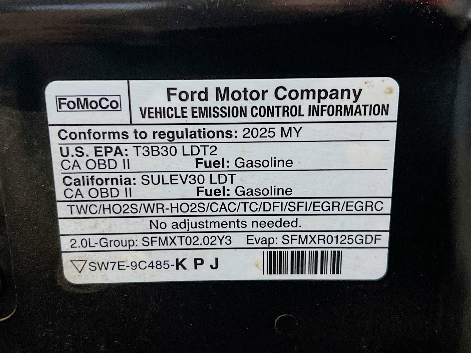 Used 2025 Ford Bronco Sport Badlands image 21