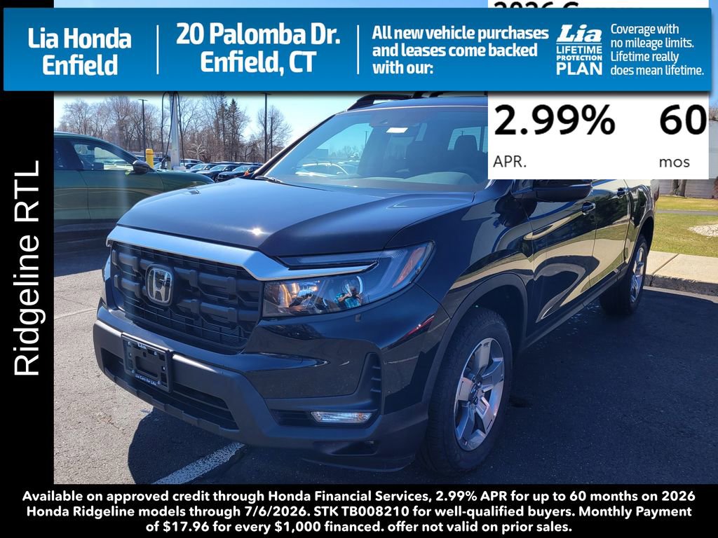 New 2026 Honda Ridgeline RTL image 9