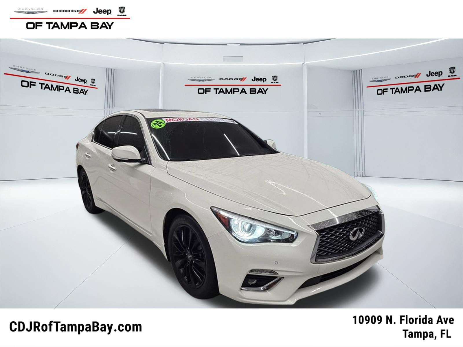 Used 2024 INFINITI Q50 Luxe w/ Cargo Package RWD image 1