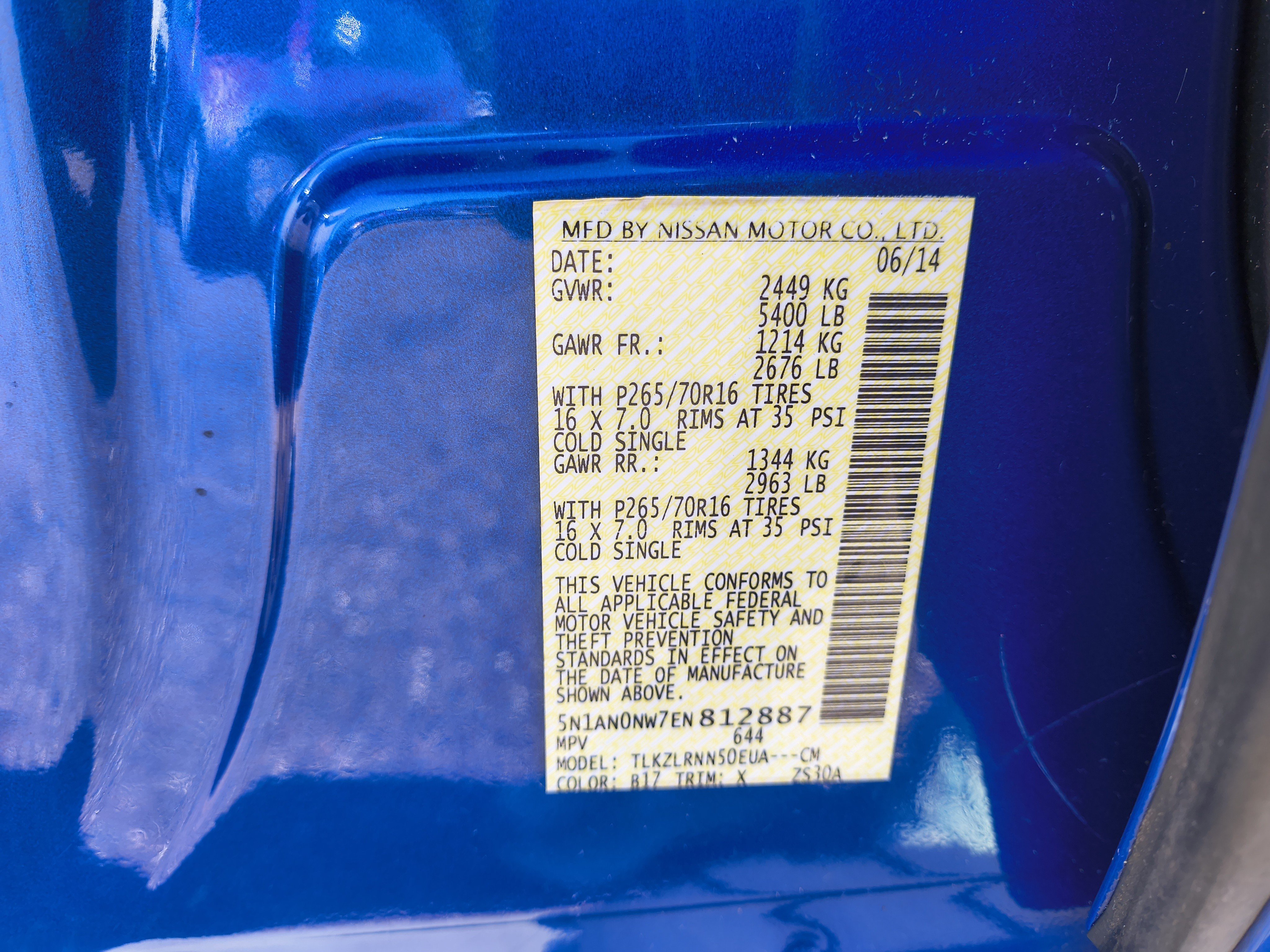Used 2014 Nissan Xterra S w/ Value Package AWD/4WD image 34