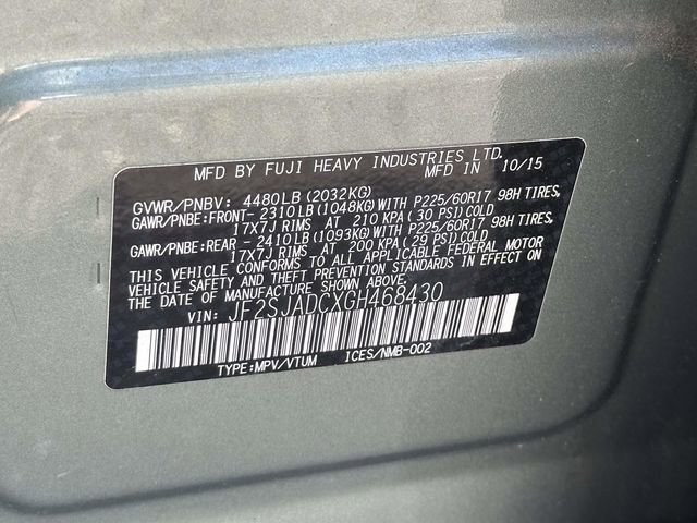 Used 2016 Subaru Forester 2.5i Premium w/ Popular Package #2 AWD/4WD image 12