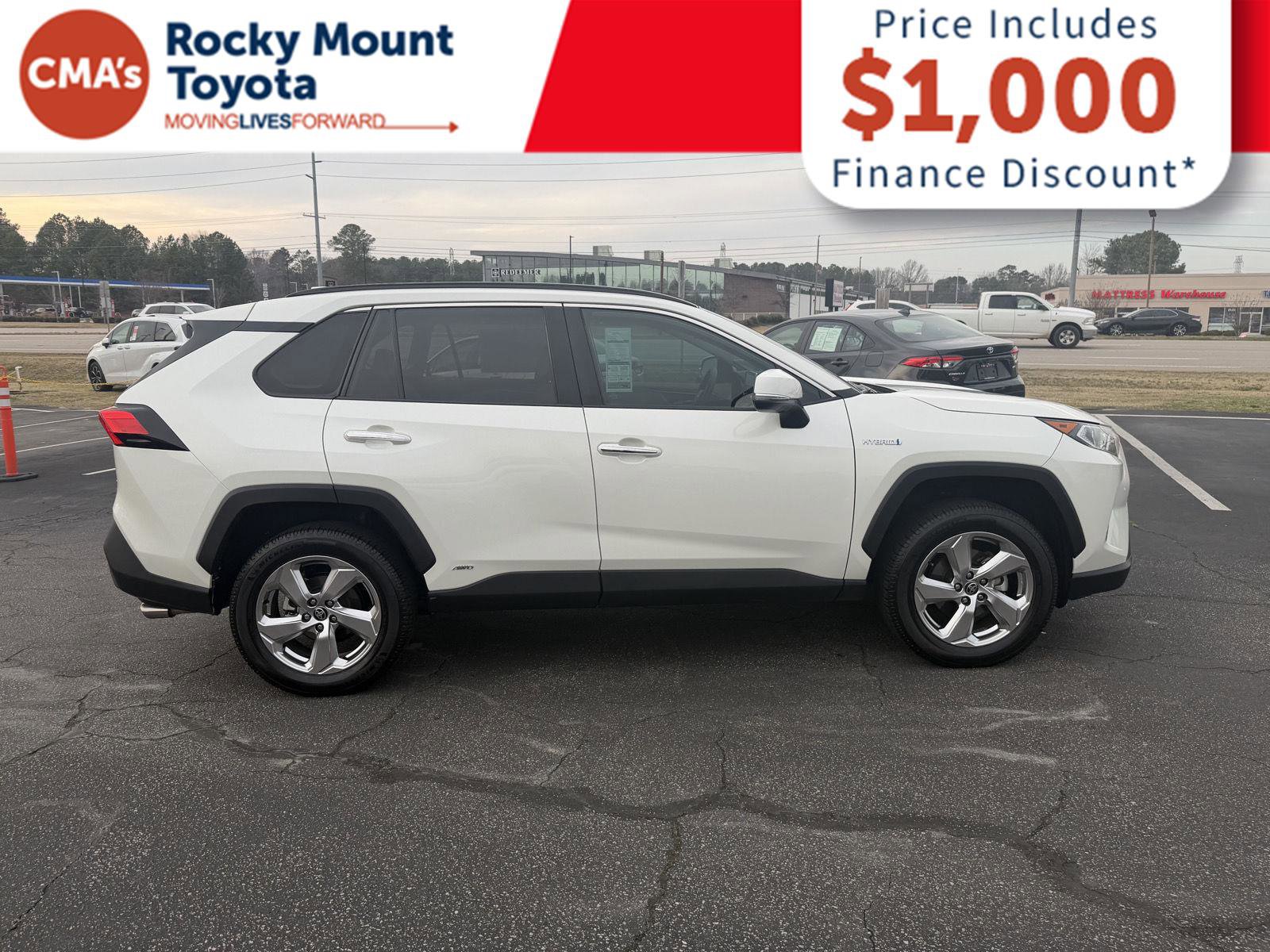 Used 2021 Toyota RAV4 Limited w/ Limited Grade Weather Package image 8