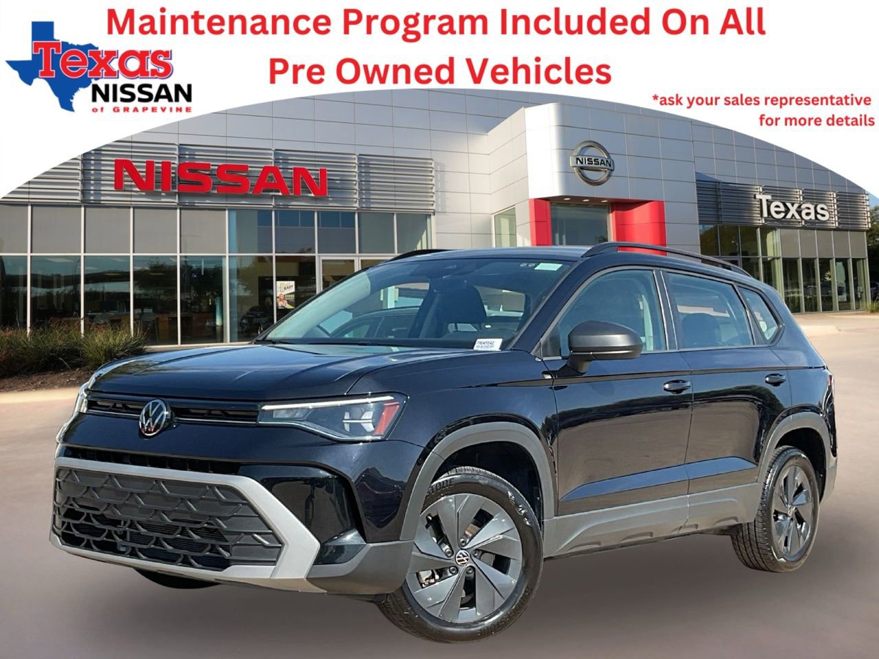 Used 2025 Volkswagen Taos S image 1