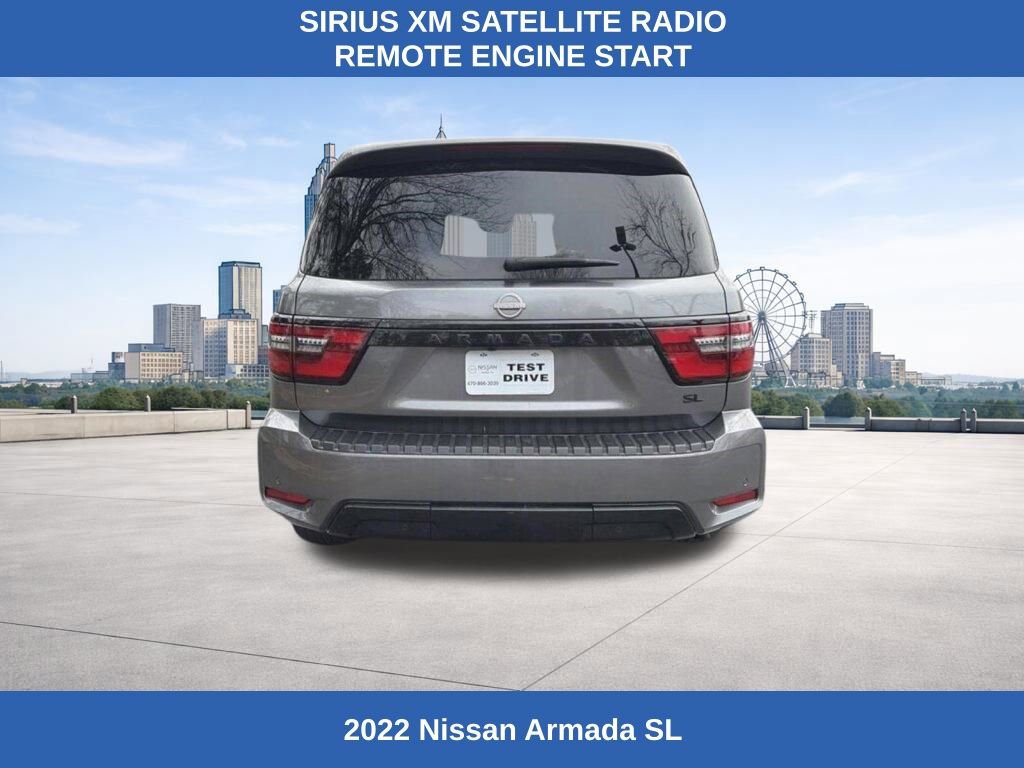 Used 2022 Nissan Armada SL w/ Midnight Edition Package image 4