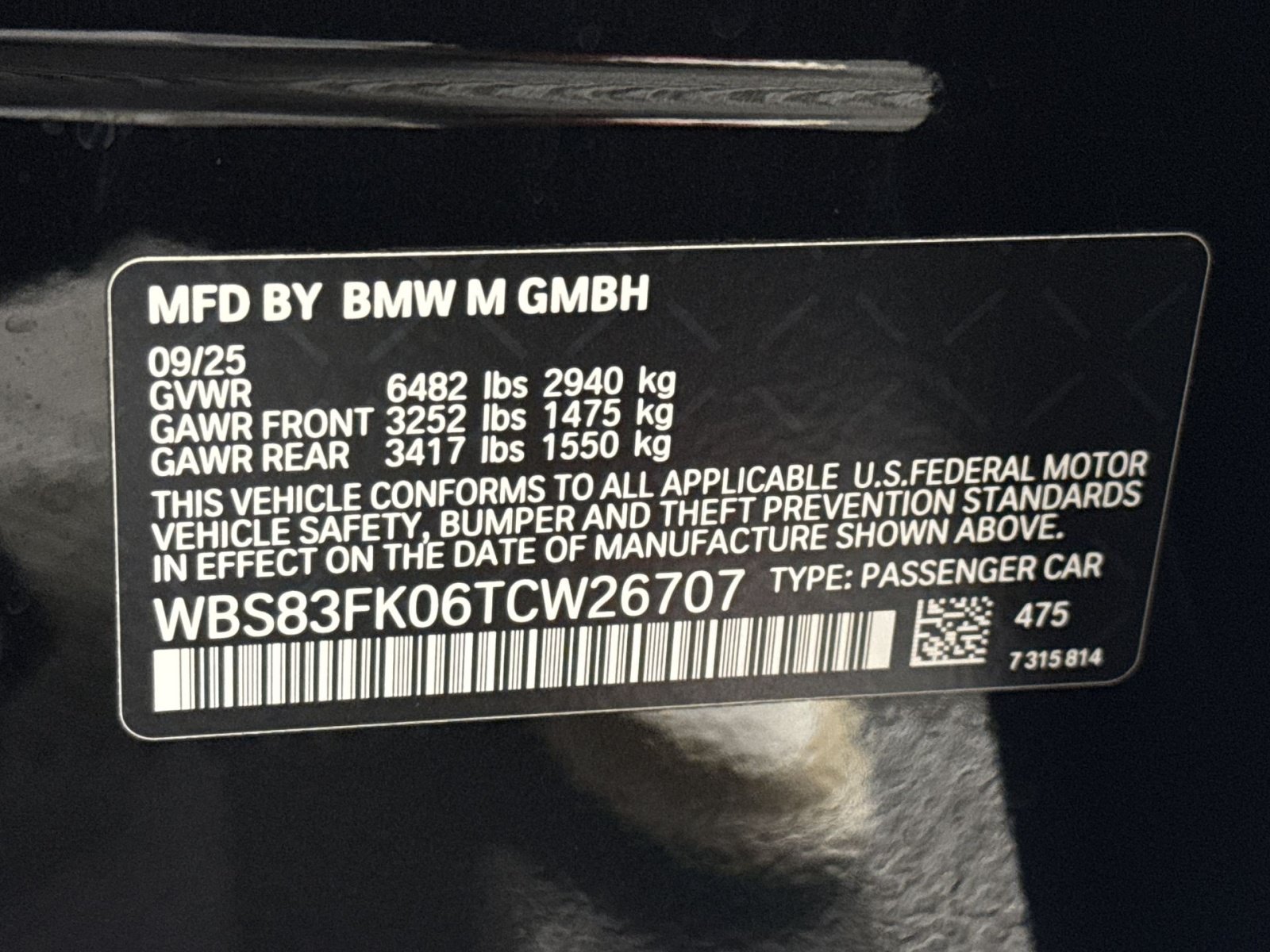 Used 2026 BMW M5 w/ Carbon Package AWD/4WD image 28