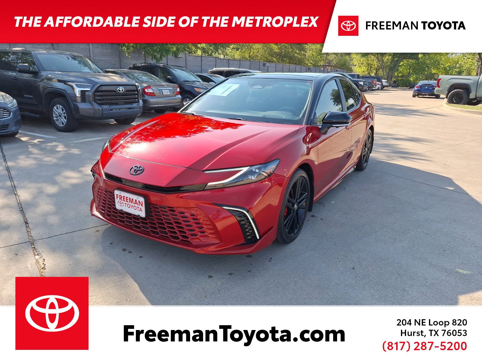Used 2025 Toyota Camry XSE w/ Premium Plus Package FWD image 1