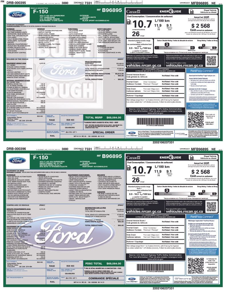 Used 2021 Ford F150 XLT w/ Equipment Group 302A High image 31