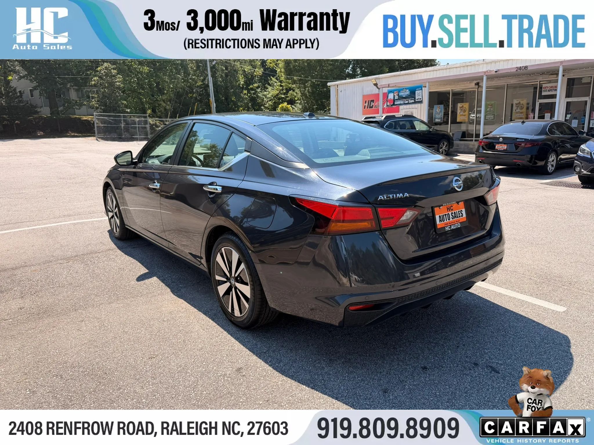 Used 2022 Nissan Altima 2.5 SV FWD image 3