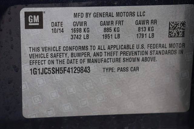 Used 2015 Chevrolet Sonic LT FWD image 16