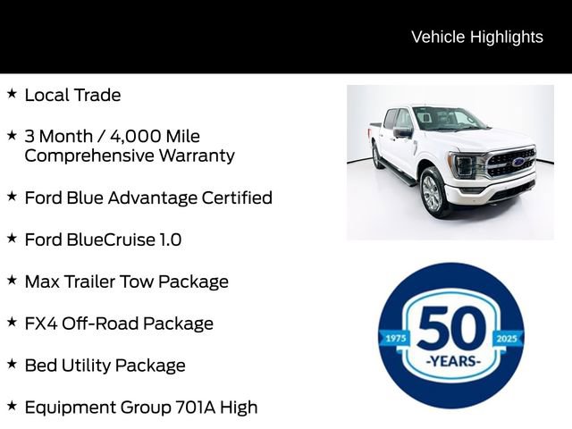 Certified 2023 Ford F150 Platinum w/ Equipment Group 701A High image 6