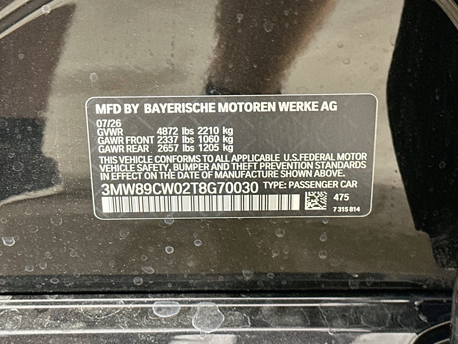 New 2026 BMW 330i xDrive Sedan w/ M Sport Package AWD/4WD image 48