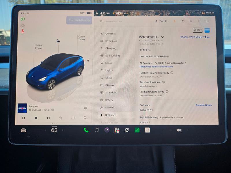 Used 2023 Tesla Model Y Long Range AWD/4WD image 2
