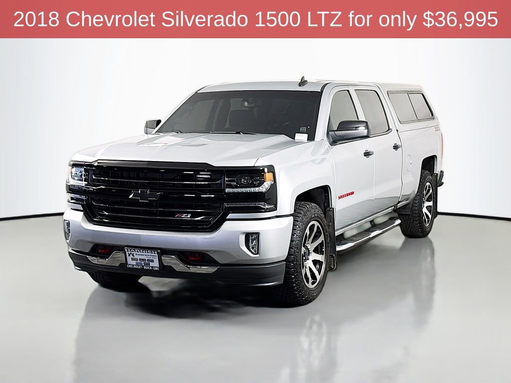 Used 2018 Chevrolet Silverado 1500 LTZ Z71 w/ Redline Edition AWD/4WD image 3