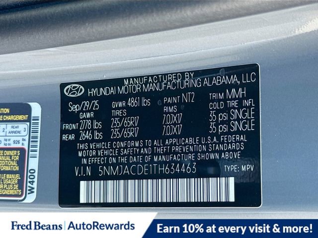 New 2026 Hyundai Tucson SE image 8