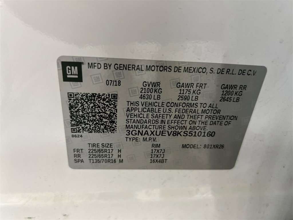 Used 2019 Chevrolet Equinox LT image 27