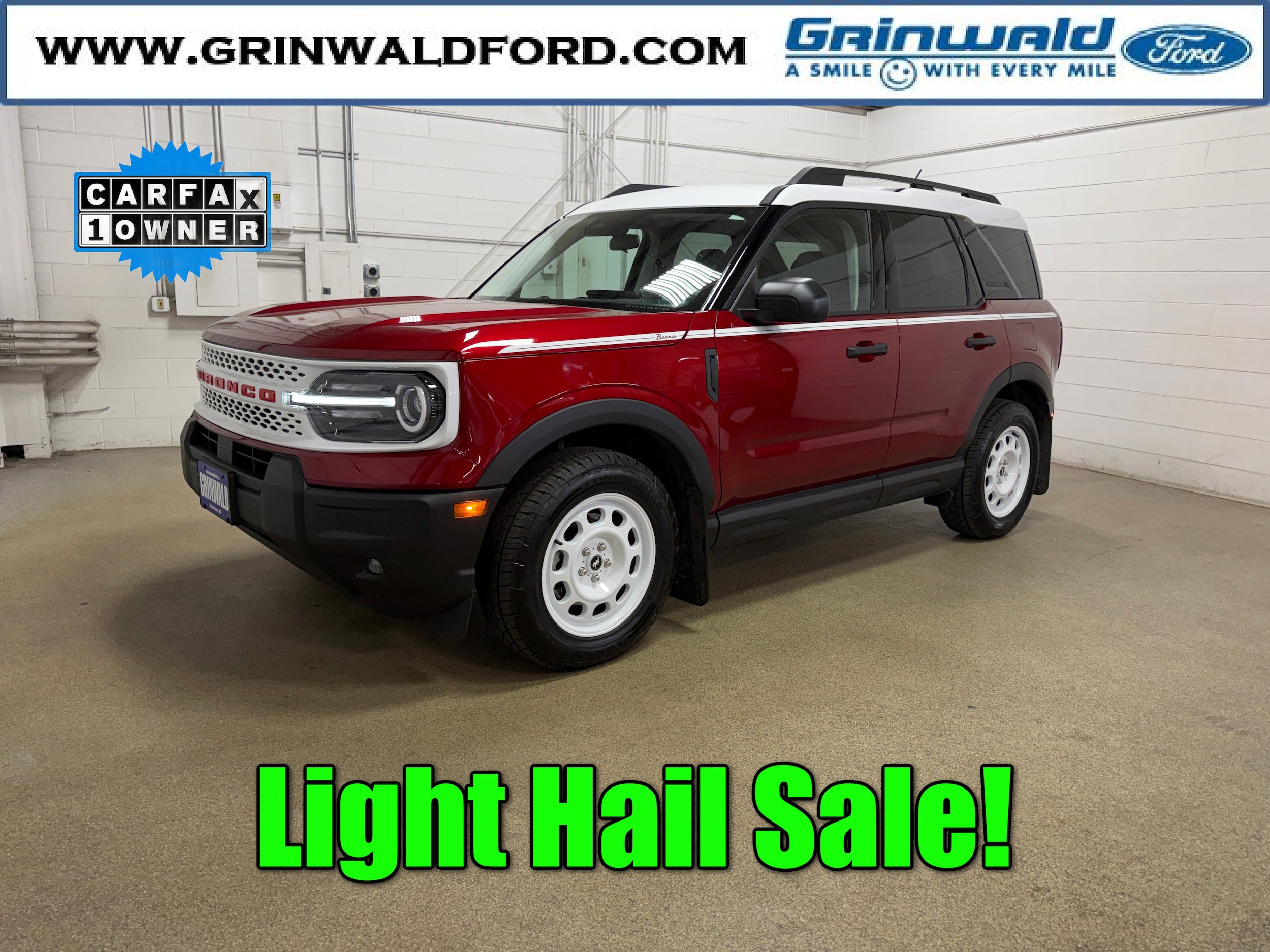 Used 2025 Ford Bronco Sport Heritage w/ Convenience Package AWD/4WD video 1