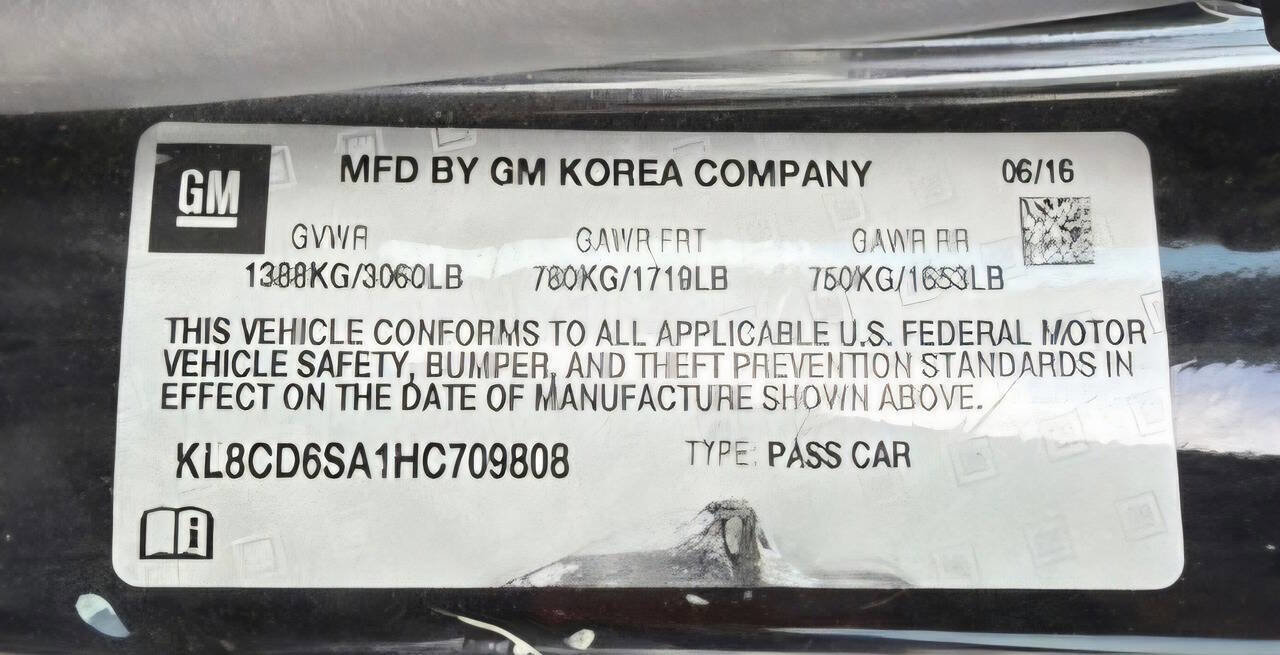 Used 2017 Chevrolet Spark LT image 12