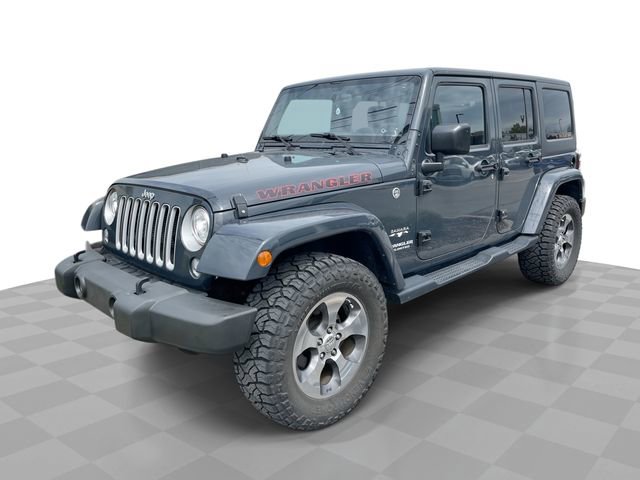 Used 2017 Jeep Wrangler Unlimited Sahara w/ Connectivity Group AWD/4WD image 1