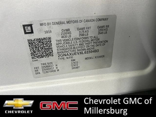 Used 2020 Chevrolet Equinox LT AWD/4WD image 30