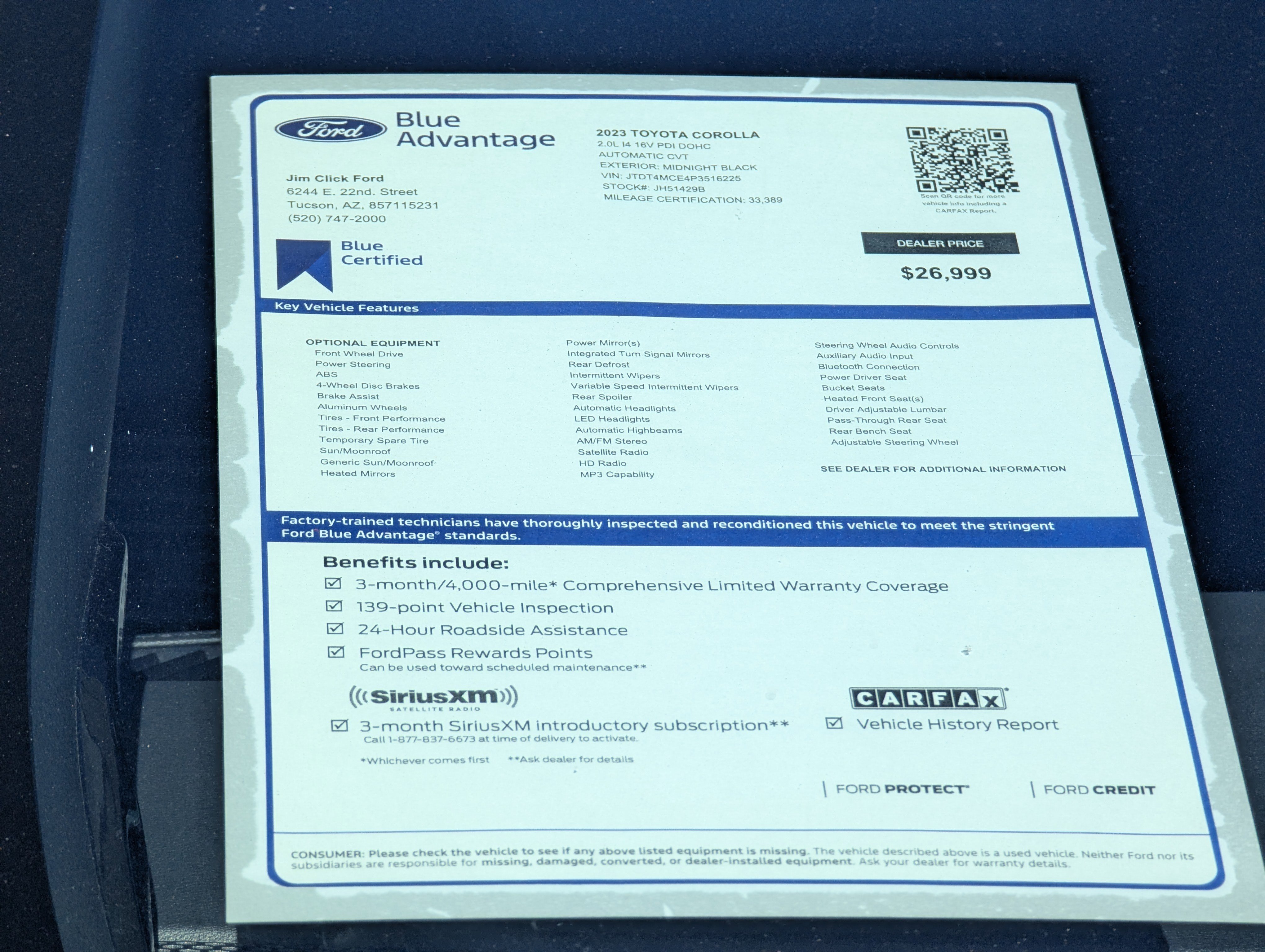 Used 2023 Toyota Corolla XSE image 14