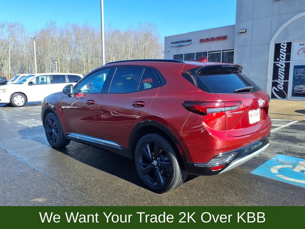 Used 2023 Buick Envision Essence w/ Sport Touring Package AWD/4WD image 2