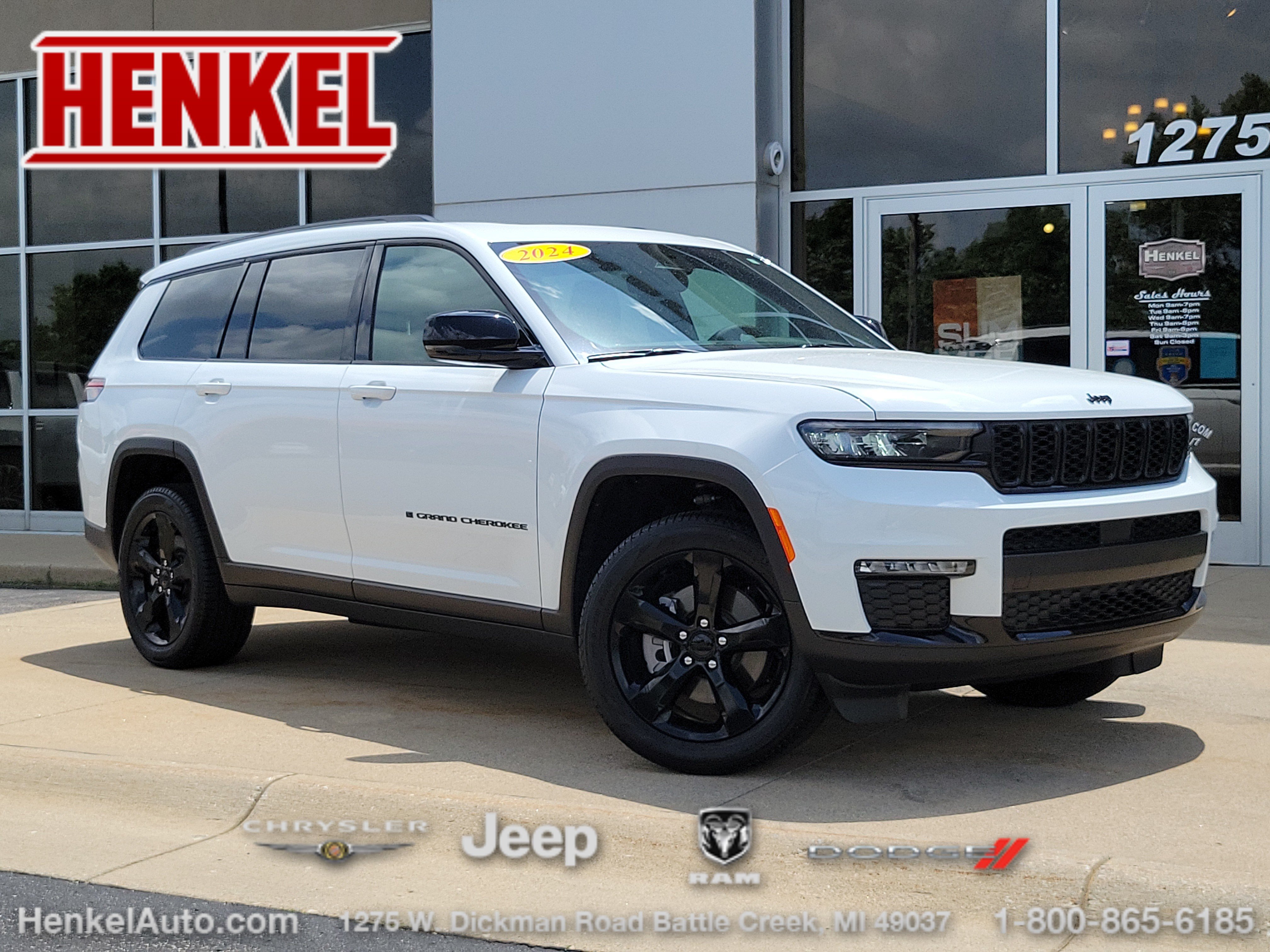 Used 2024 Jeep Grand Cherokee L Limited w/ Black Appearance Package