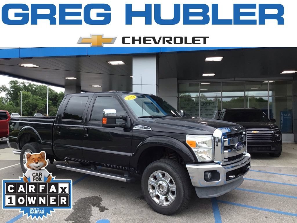 Used 2014 Ford F250 Lariat w/ Chrome Package AWD/4WD video 1