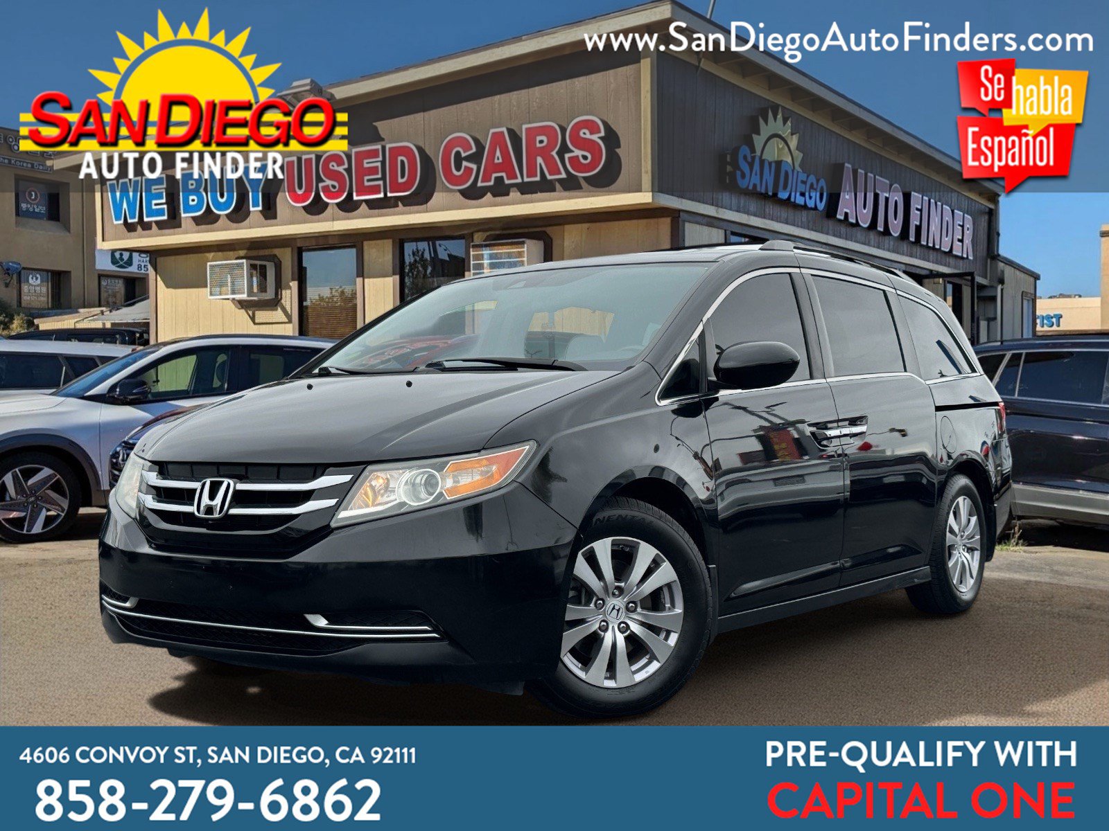 Used 2016 Honda Odyssey EX-L