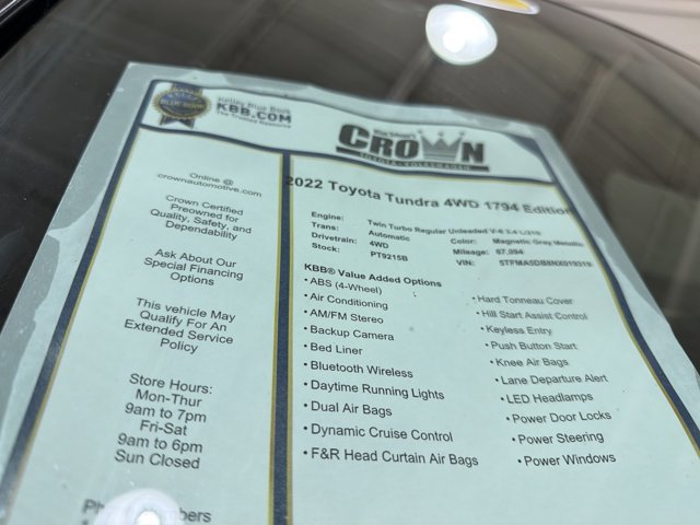 Used 2022 Toyota Tundra 1794 Edition image 40