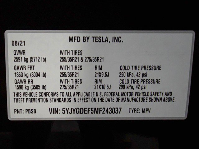 Used 2021 Tesla Model Y Performance image 41