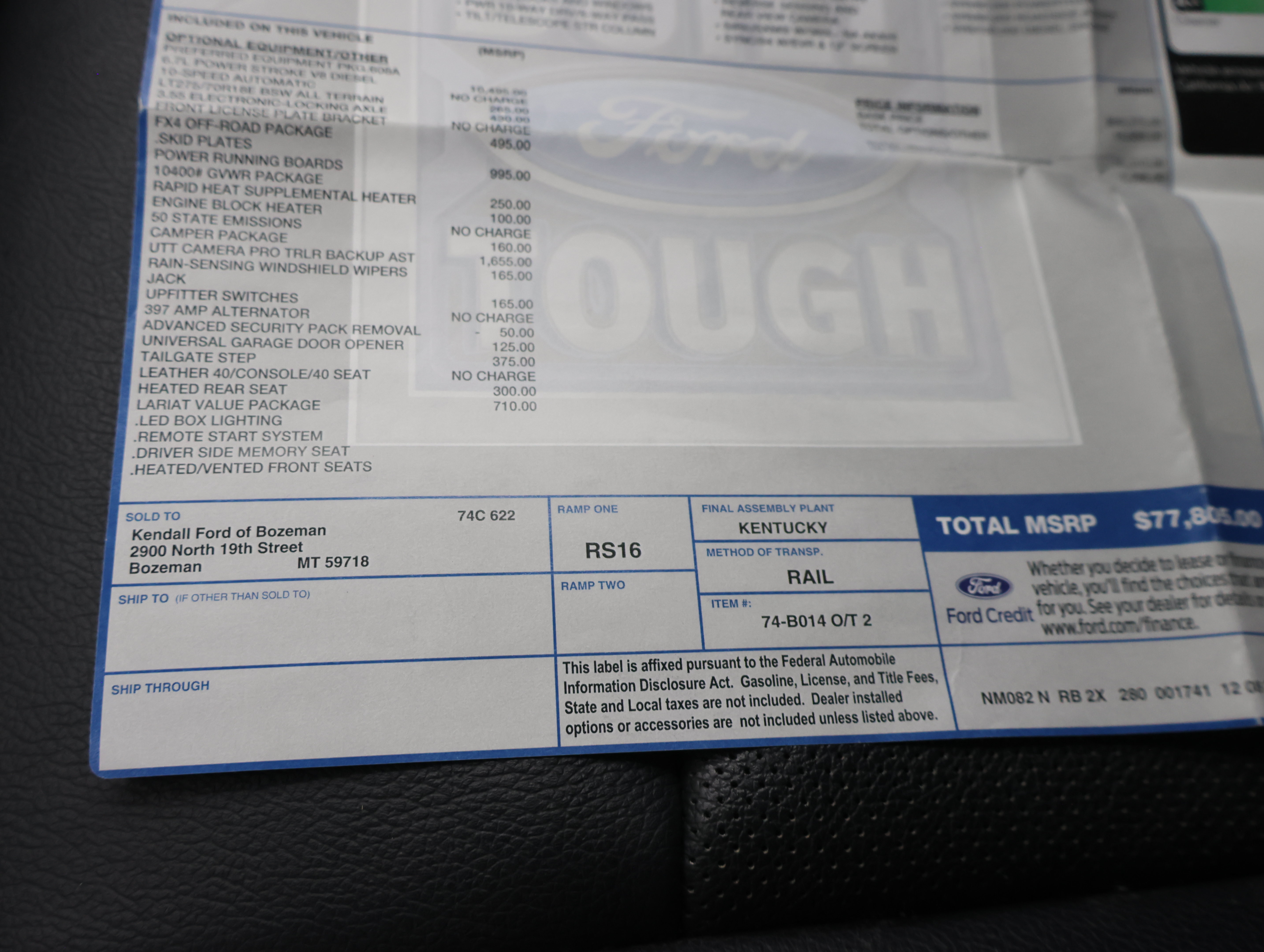 Used 2022 Ford F250 Lariat w/ Lariat Value Package AWD/4WD image 72