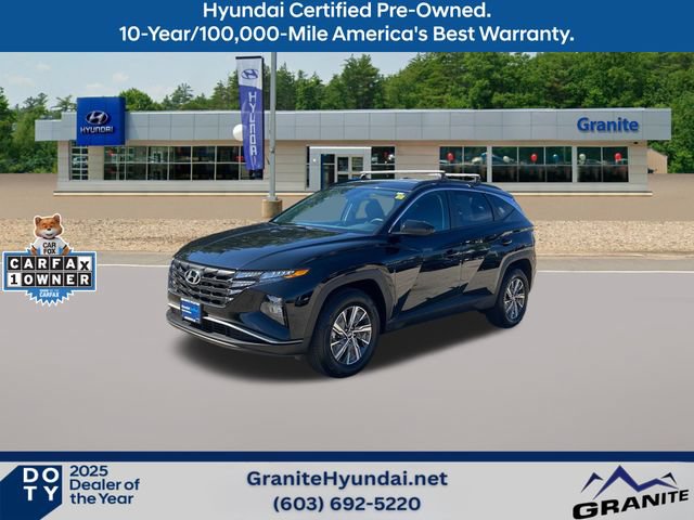 Certified 2024 Hyundai Tucson Blue AWD/4WD 360° Tour