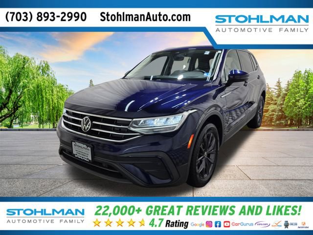 Used 2022 Volkswagen Tiguan SE w/ Panoramic Sunroof Package image 8