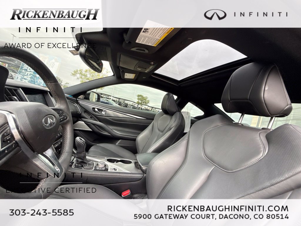 Certified 2022 INFINITI Q60 3.0t Luxe w/ Essential Package RWD image 11