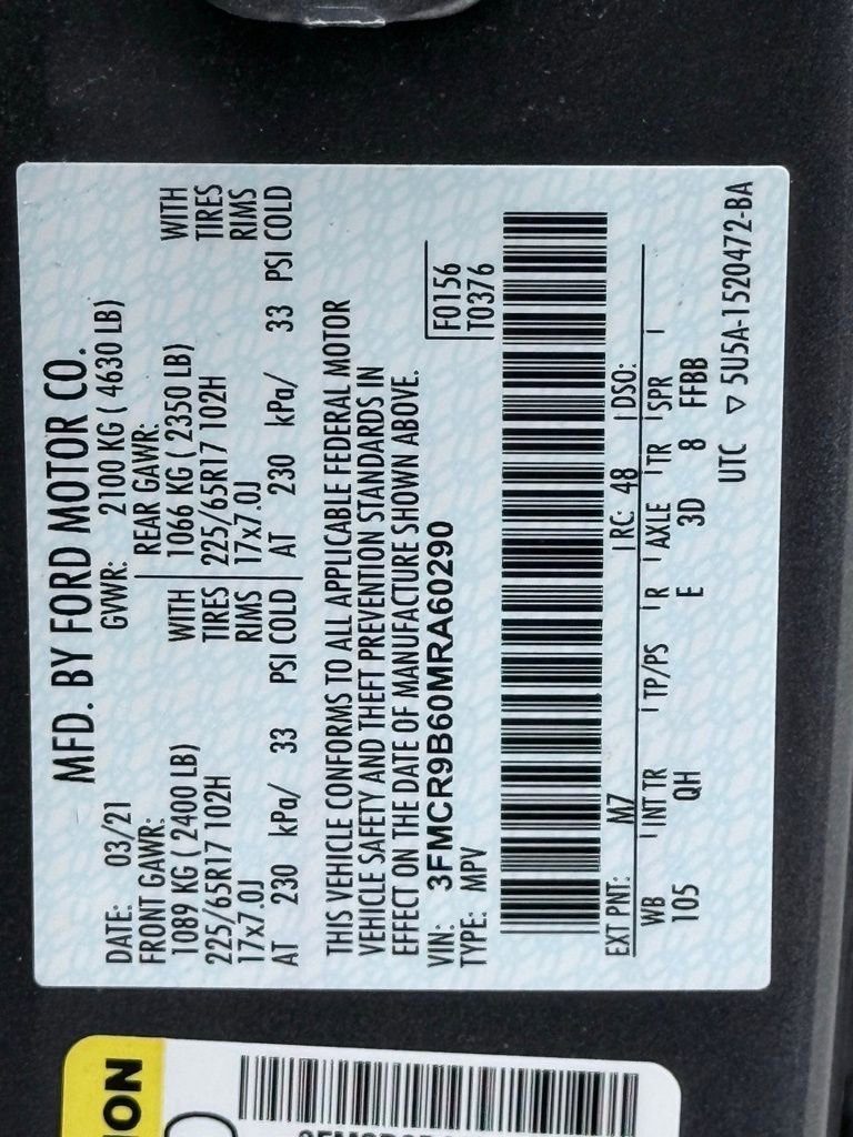 Used 2021 Ford Bronco Sport Big Bend image 37