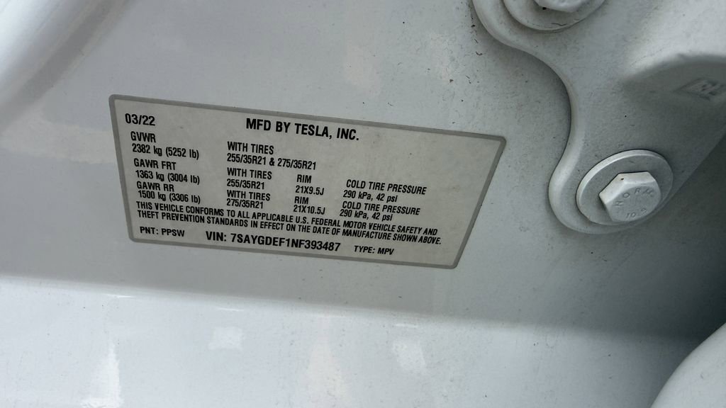 Used 2022 Tesla Model Y Performance AWD/4WD image 5