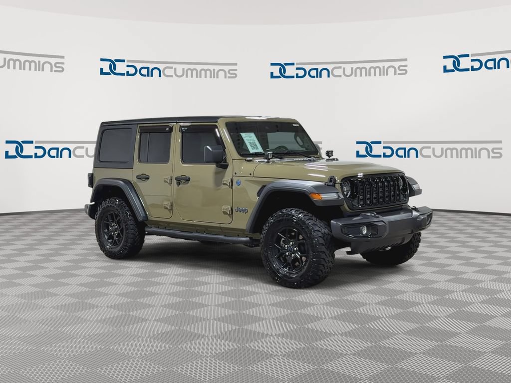 Used 2025 Jeep Wrangler Unlimited Sport S 4xe AWD/4WD image 3