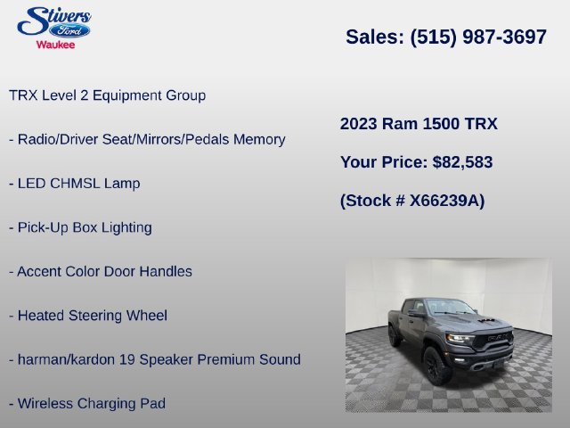 Used 2023 RAM 1500 TRX w/ TRX Level 2 Equipment Group AWD/4WD image 28