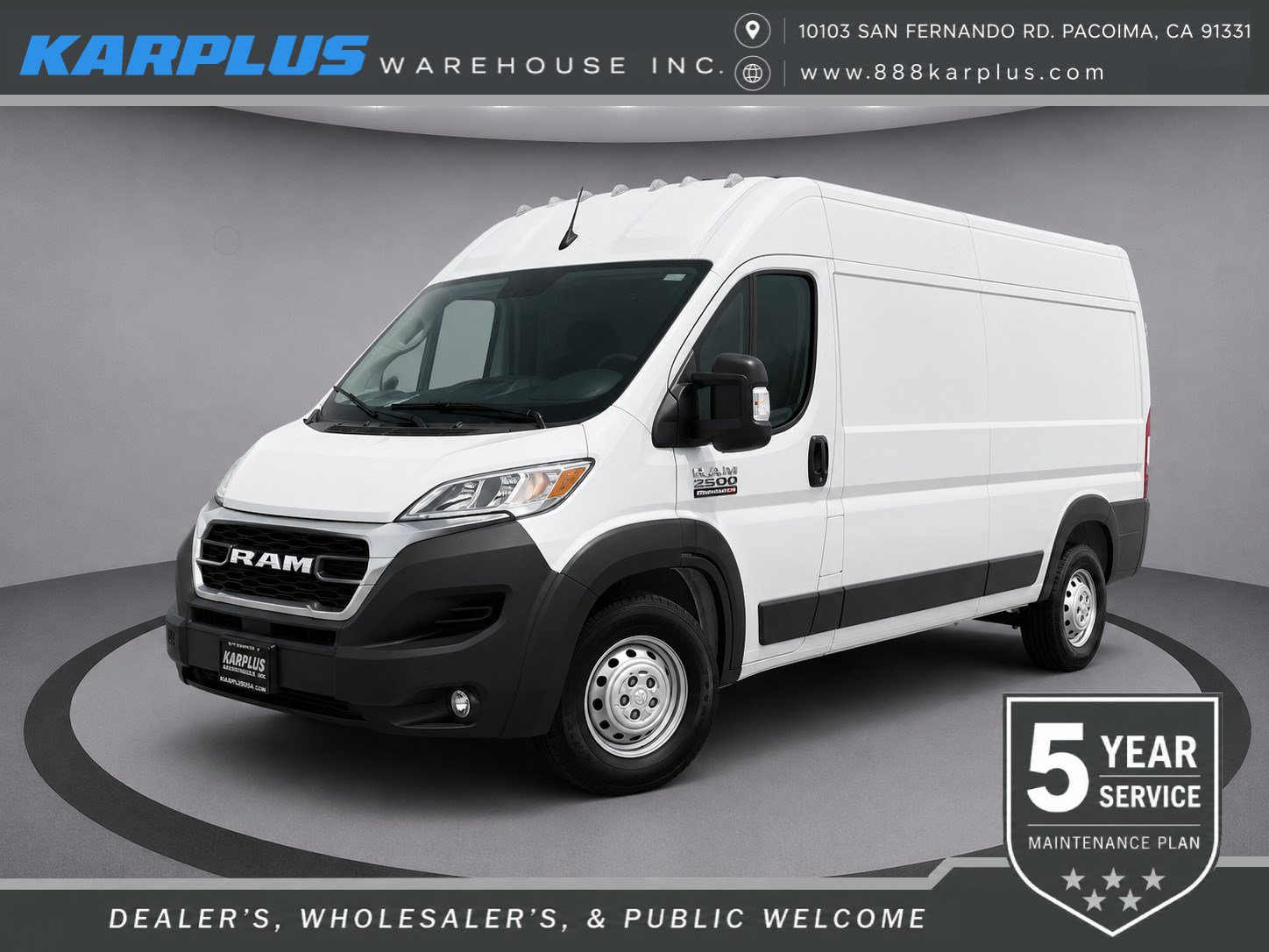 Used 2025 RAM ProMaster 2500 w/ Convenience Group FWD image 1