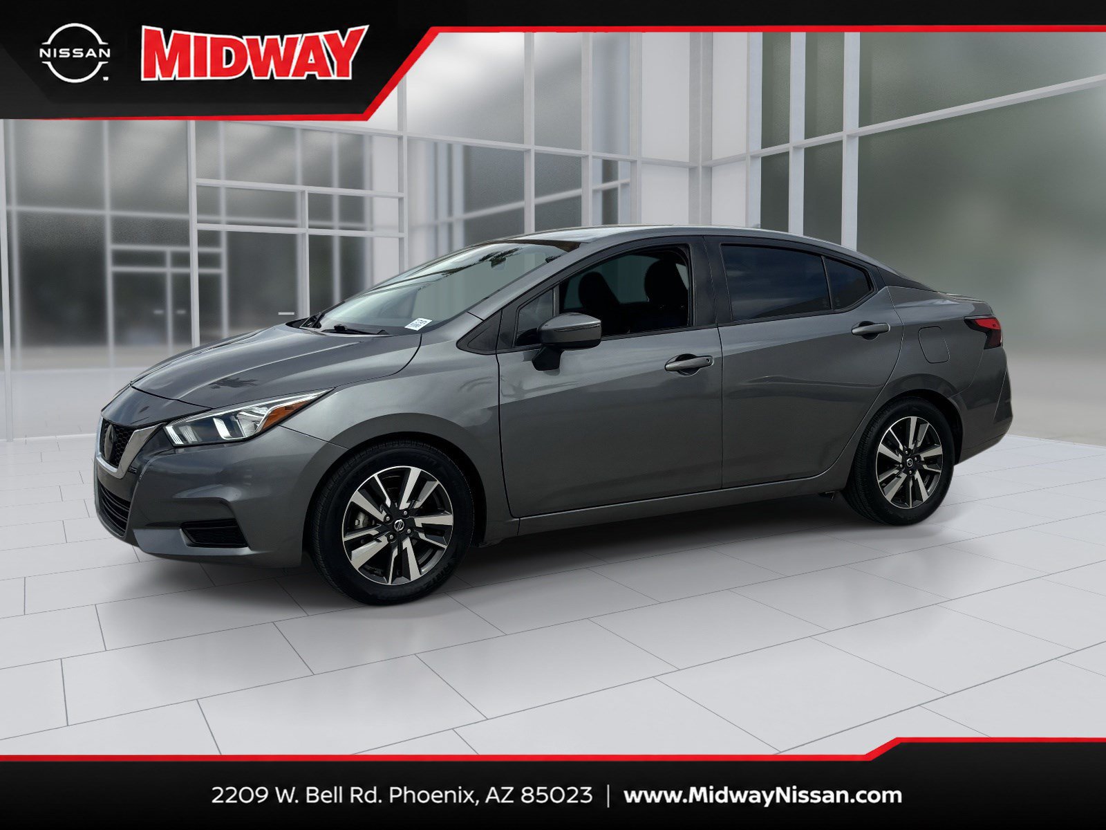 Used 2021 Nissan Versa SV FWD image 1