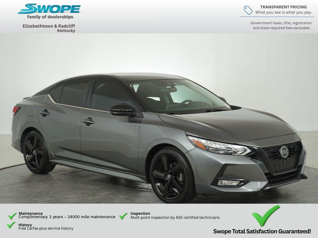 Certified 2023 Nissan Sentra SR w/ Midnight Edition Package