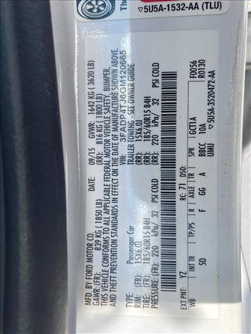 Used 2016 Ford Fiesta S FWD image 18