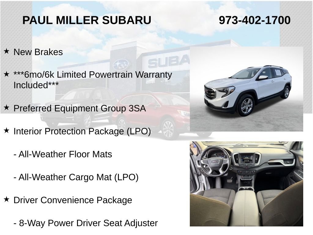 Used 2019 GMC Terrain SLE w/ Driver Convenience Package image 8