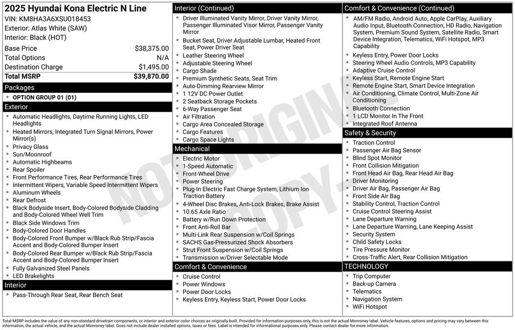 Used 2025 Hyundai Kona N Line image 5