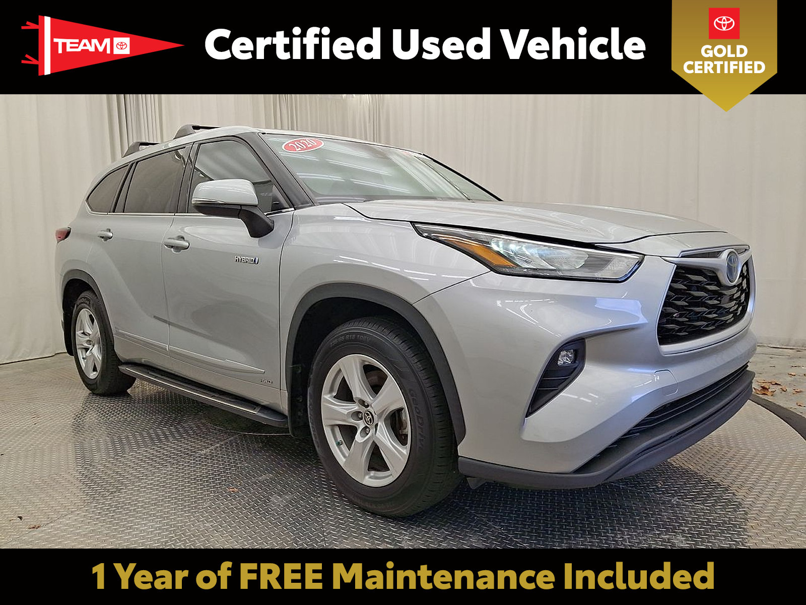 Certified 2020 Toyota Highlander LE
