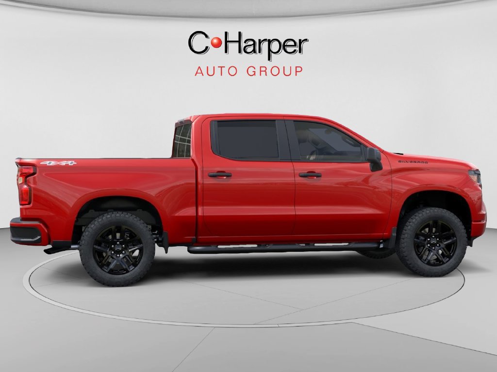 New 2026 Chevrolet Silverado 1500 Custom w/ LPO, Dark Essentials Package AWD/4WD image 5
